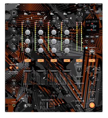 Pioneer DJ DJM 700 Skin Ridge Brown